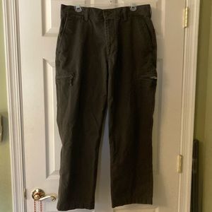 Olive Dockers Cargo Pants